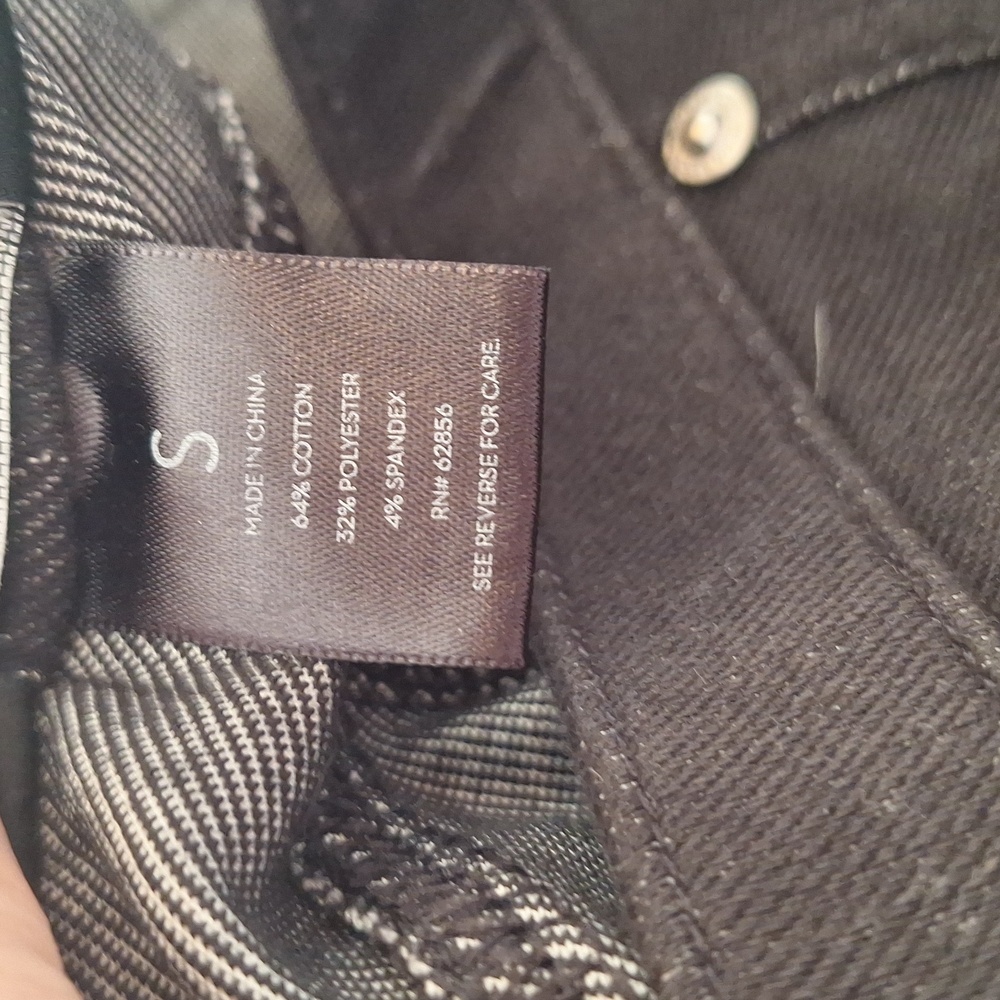 Simply Vera Vera Wang Black Jean Jeggings Pants Size S - Picture 6 of 8
